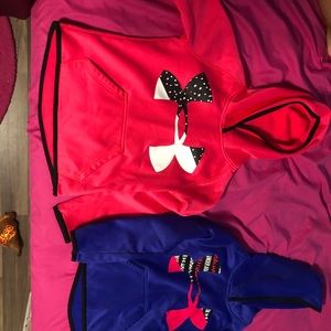 Girls under armour hoodies